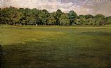 Croquet Lawn, Prospect Park by William Merritt Chase